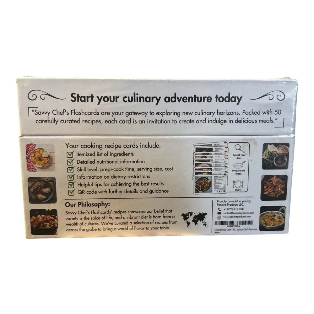 Savvy Chef's Flashcards